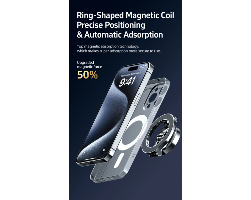 Стойка Acefast Car phone holder - Metal 4