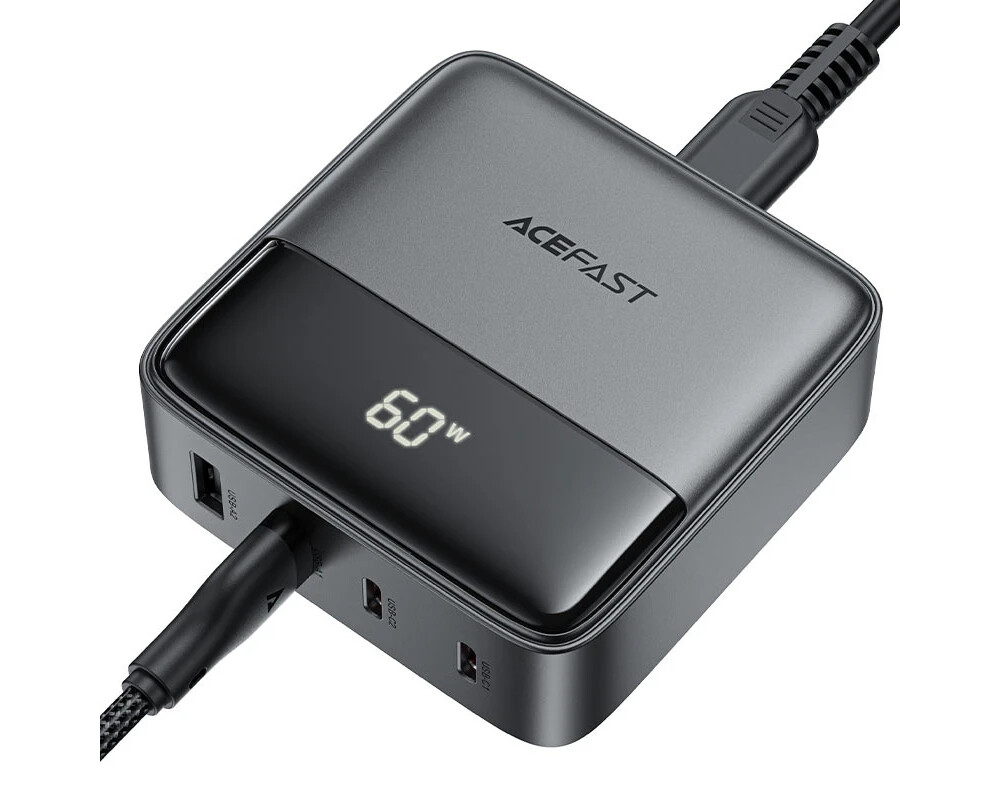 Зарядно Acefast настолно за стена Desktop Wall Charger PD65W GaN Z6 2