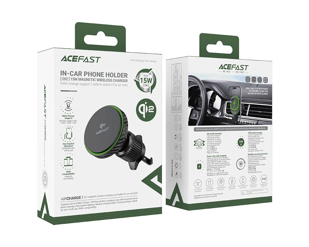 Стойка Acefast Car phone holder - for Air vent 6