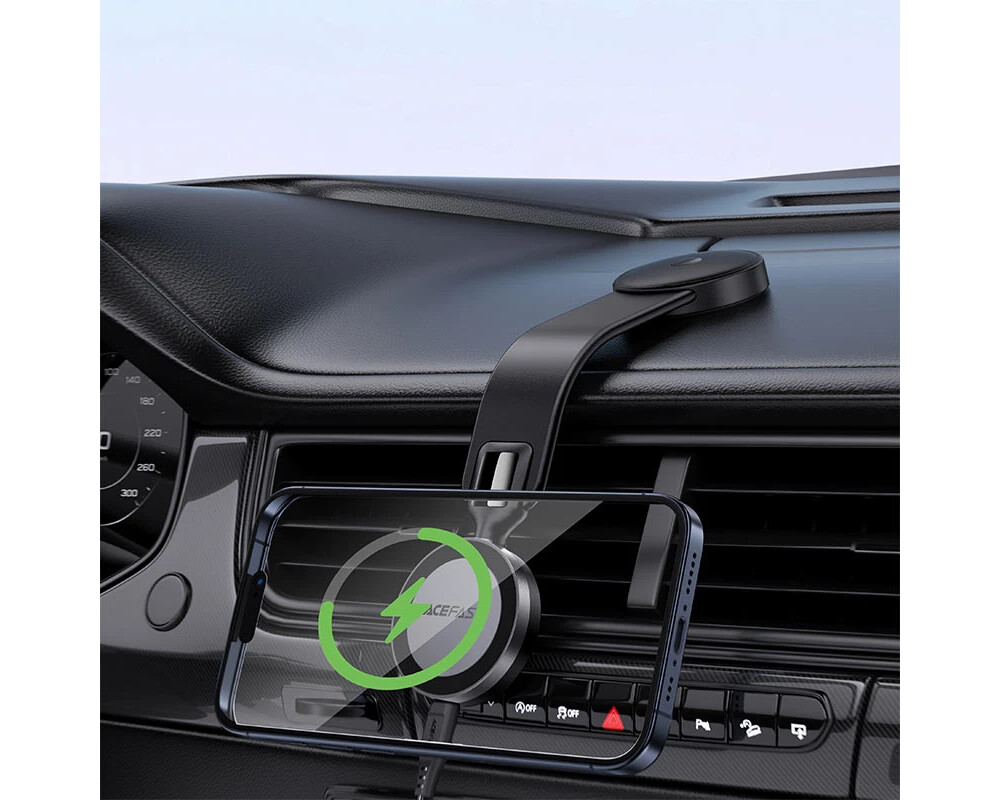 Стойка Acefast Car phone holder - Magnetic Charging 6