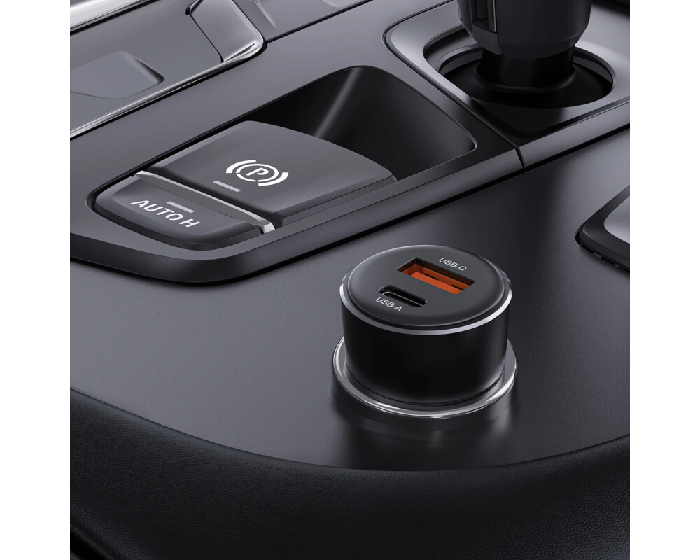 Зарядно Acefast Fast Charger Car PD3.0 60W - B12 - USB-C x 1 5