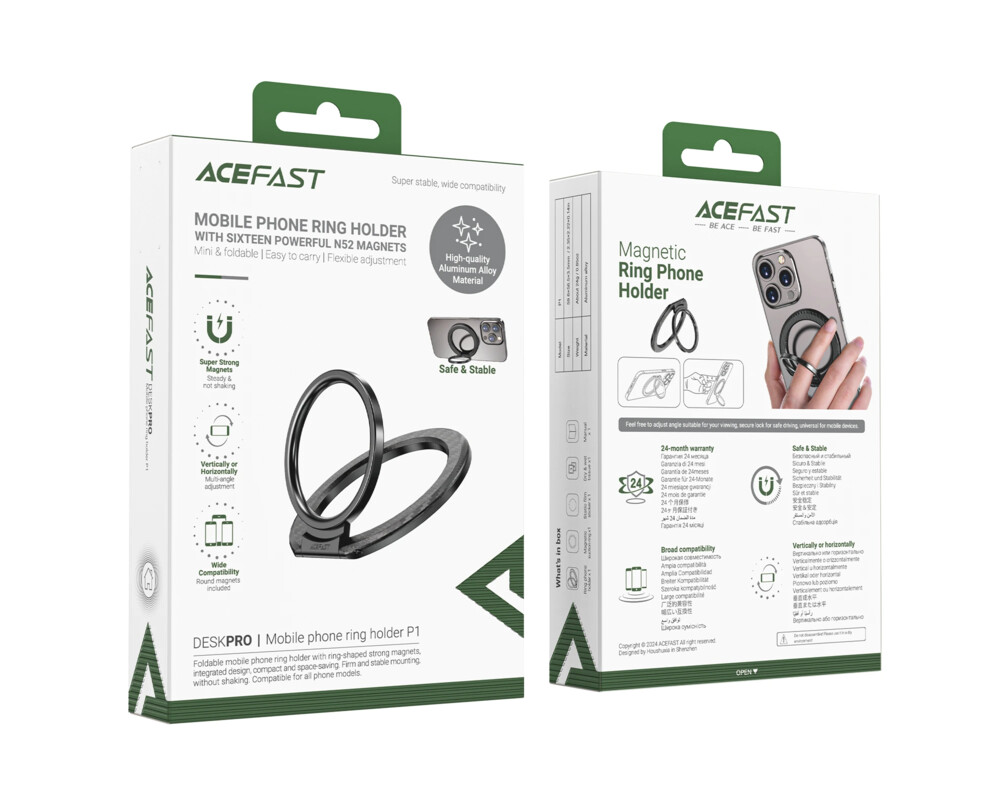 Стойка Acefast Магнитен ринг за телефон Mobile... 5