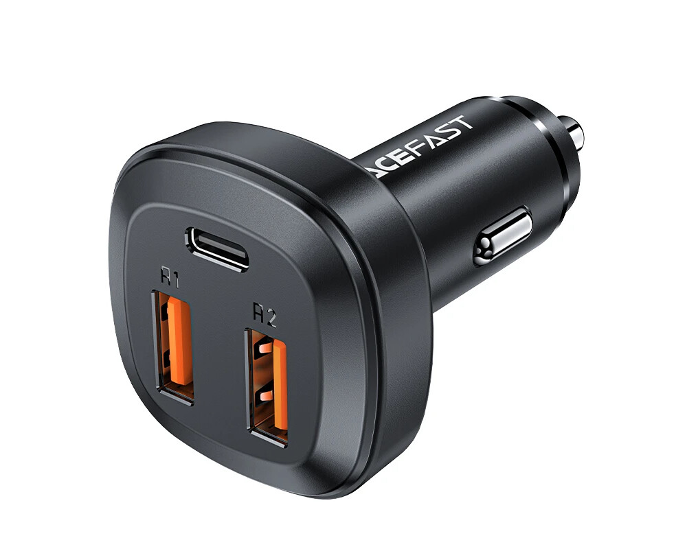 Зарядно Acefast Fast Charger Car PD3.0 66W - B9 - USB-C x 1