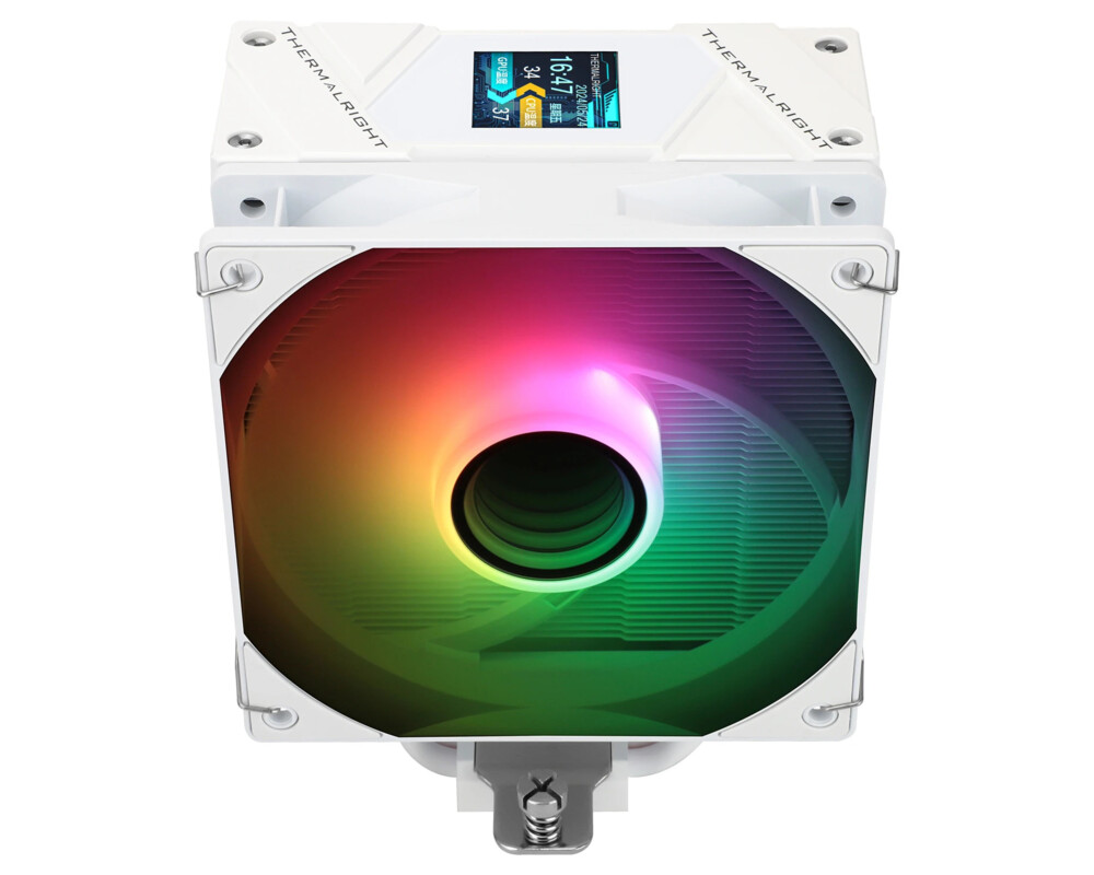 Охладител за процесор Thermalright Assassin Spirit 120 Vision A-RGB White - LCD Display 4