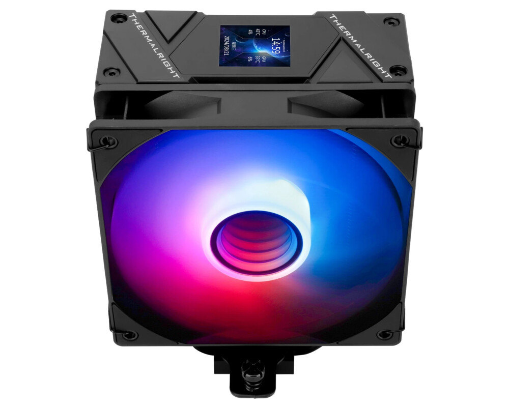 Охладител за процесор Thermalright Assassin Spirit 120 Vision A-RGB Black - LCD Display 4