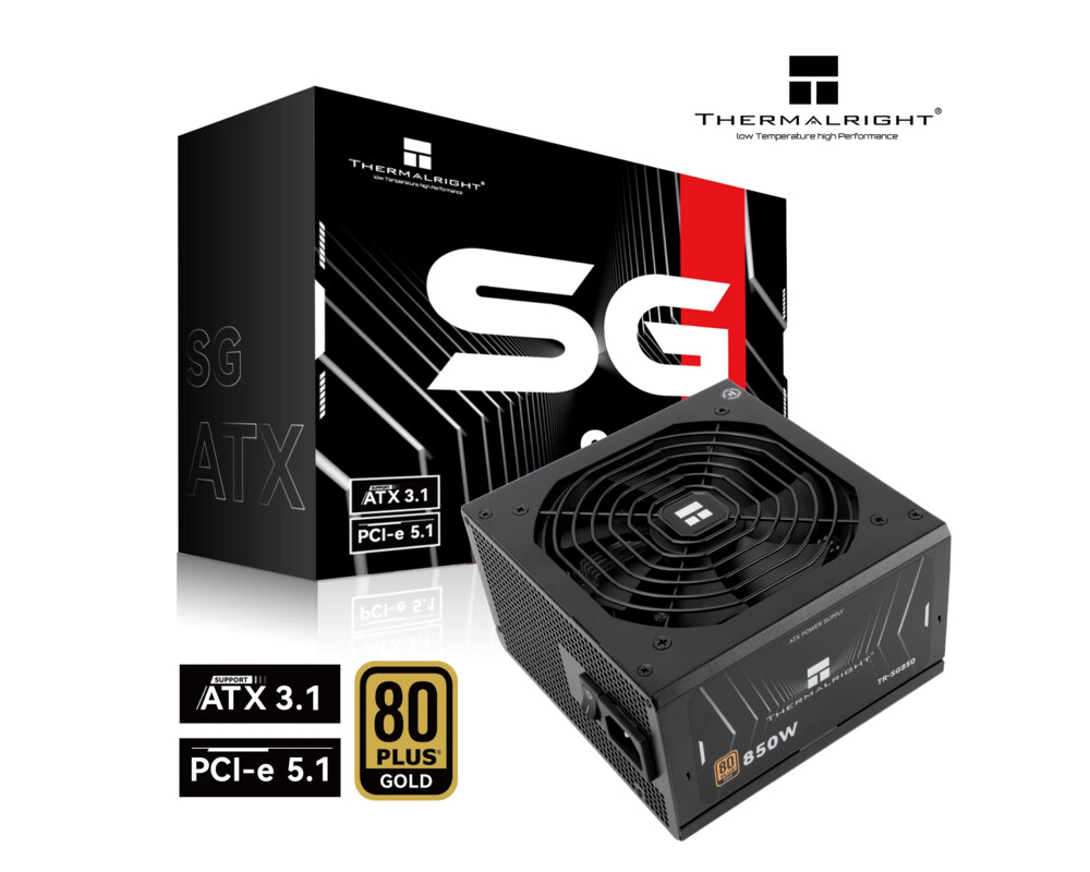 Захранване Thermalright ATX 3.1 850W Gold - TR-SG-8... 5