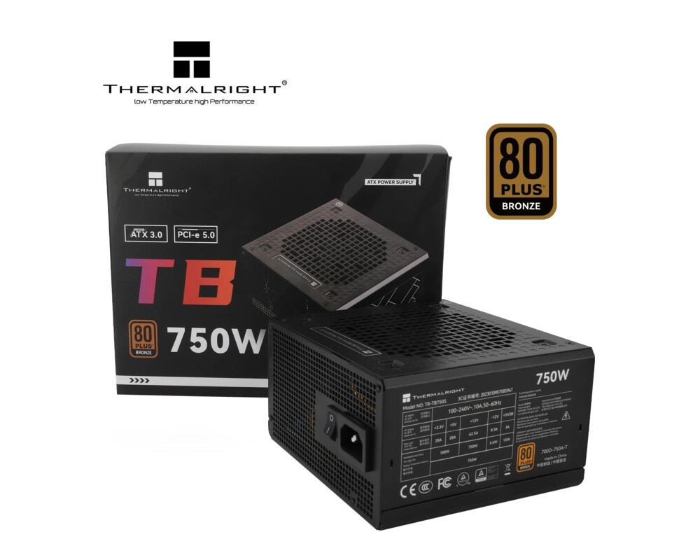 Захранване Thermalright ATX 3.0 750W Bronze - TR-TB... 5