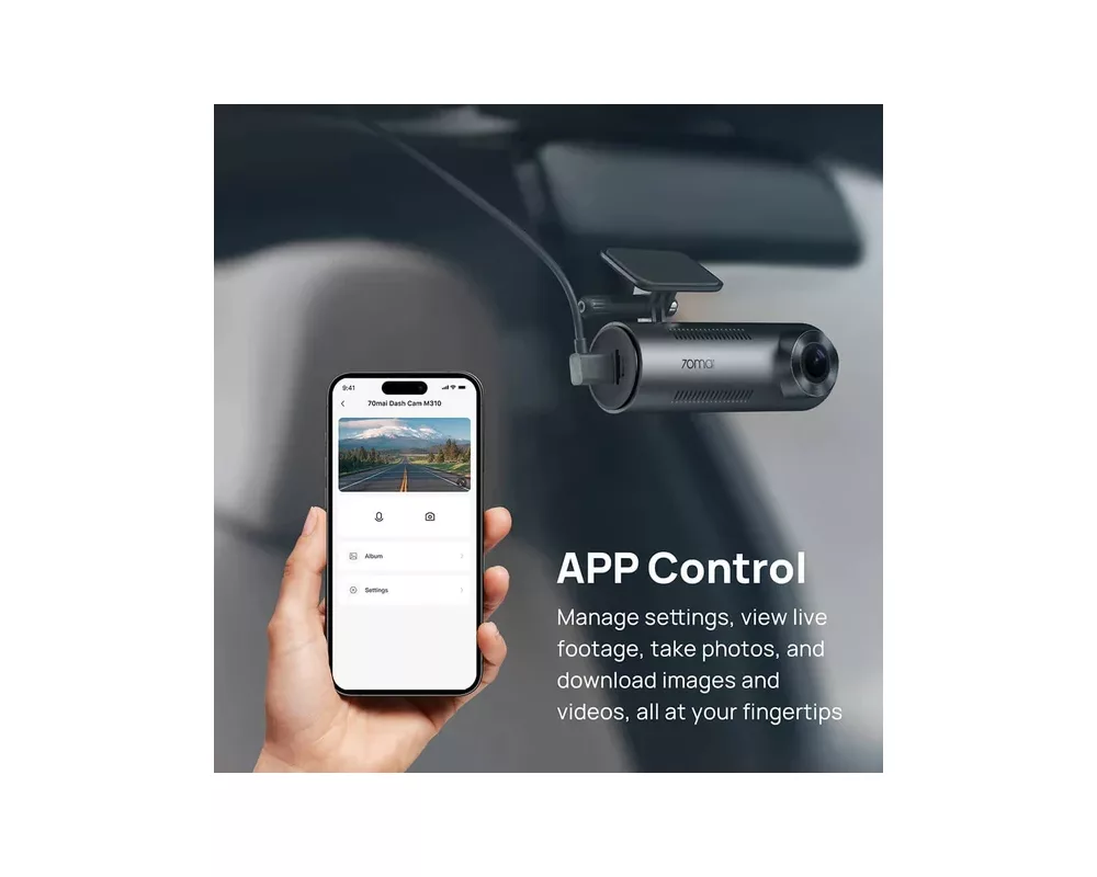 Видеорегистратор 70mai Dash Cam M310 Grey 7