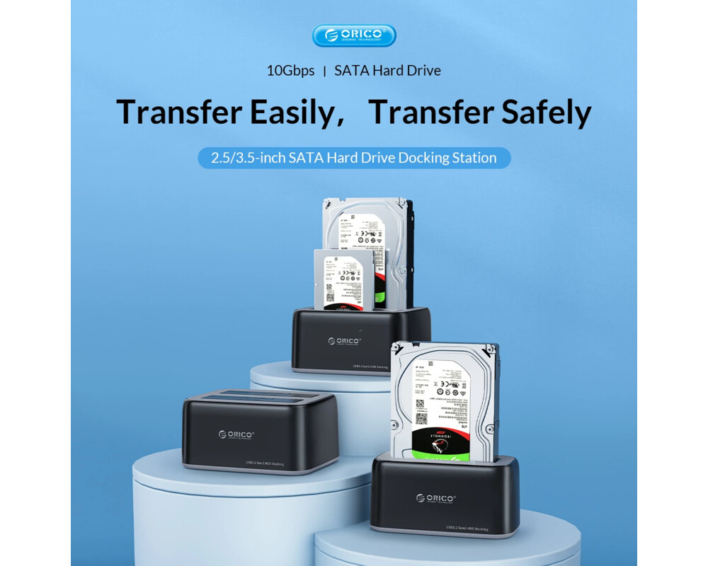 Аксесоар за съхранение Orico докинг станция Storage - HDD/SSD D... 11