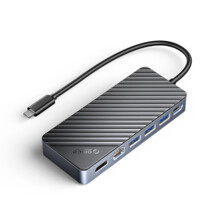  Orico докинг станция Portable Docking station M.2 SATA/NVMe - HDMI 792042 OM28PR-G2-BK на топ цена - PIC.bg