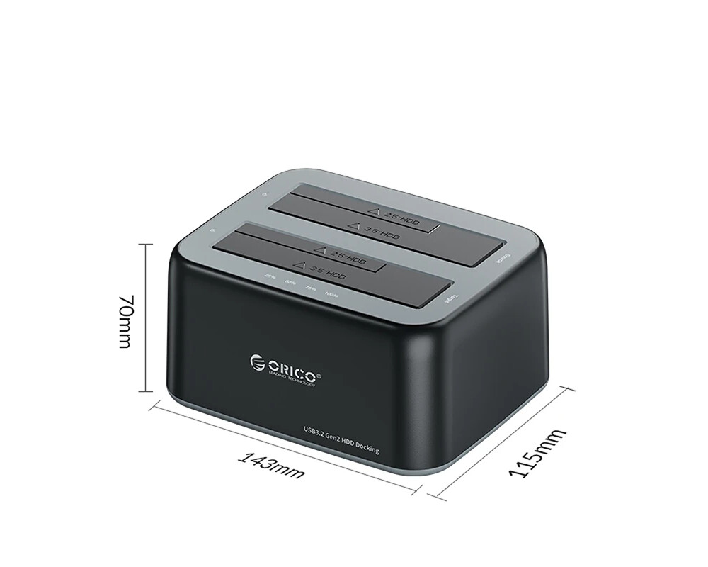 Аксесоар за съхранение Orico докинг станция Storage - HDD/SSD D... 2