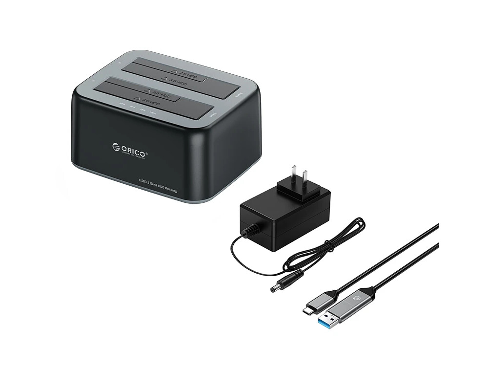 Аксесоар за съхранение Orico докинг станция Storage - HDD/SSD D... 3