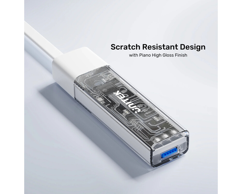 USB хъб Unitek USB-C/USB-A 3.0 HUB 4 port 10