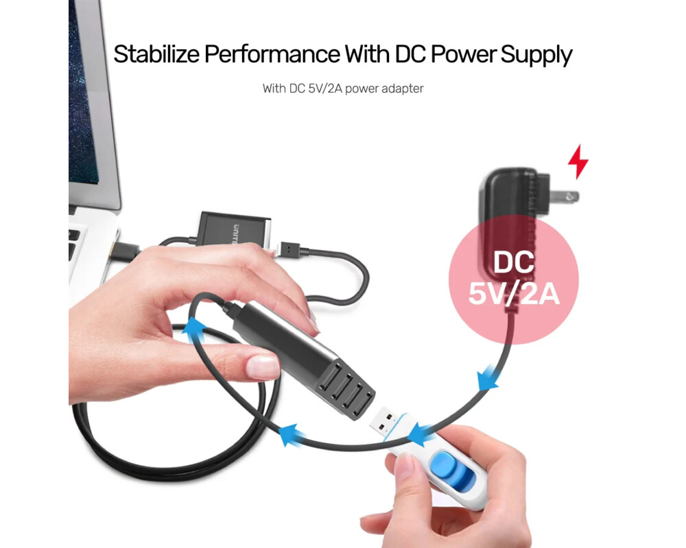 Кабел Unitek удължител USB Extension over LAN... 6