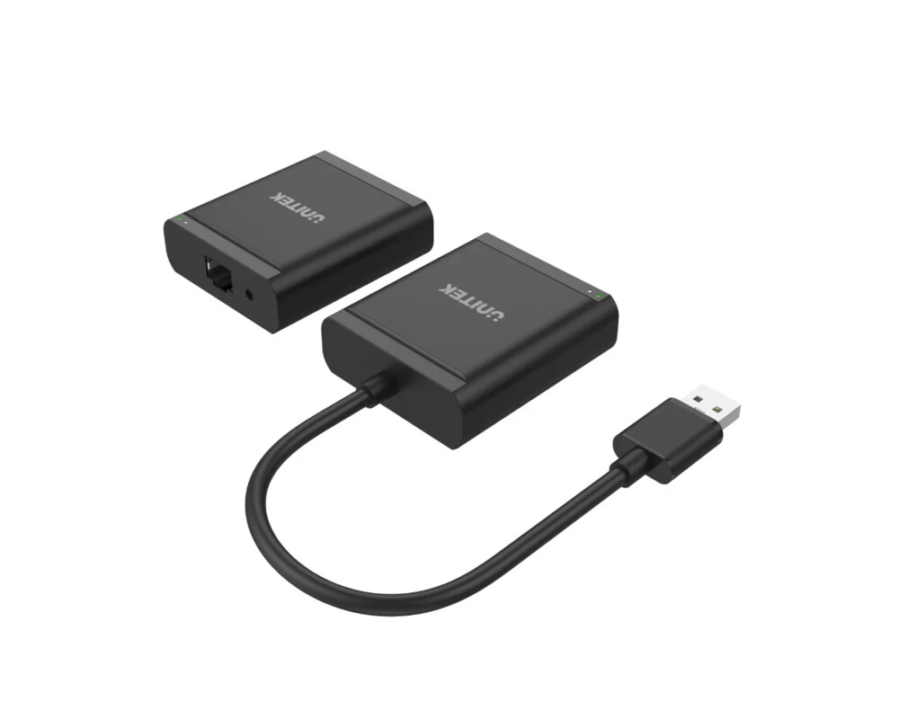 Кабел Unitek удължител USB Extension over LAN... 2