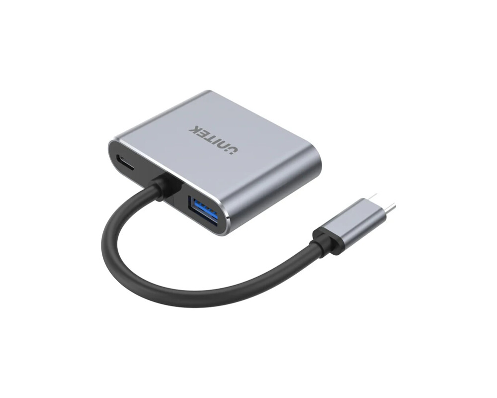 Докинг станция Unitek Docking Station Type-C 4-in-1 - uHUB Q4+ Lite D1049A - USB-C PD100W x 1 2