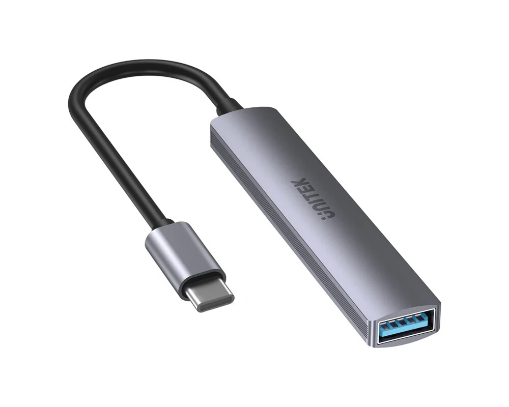USB хъб Unitek USB3.0/2.0 HUB 4 port - USB-C inp... 2