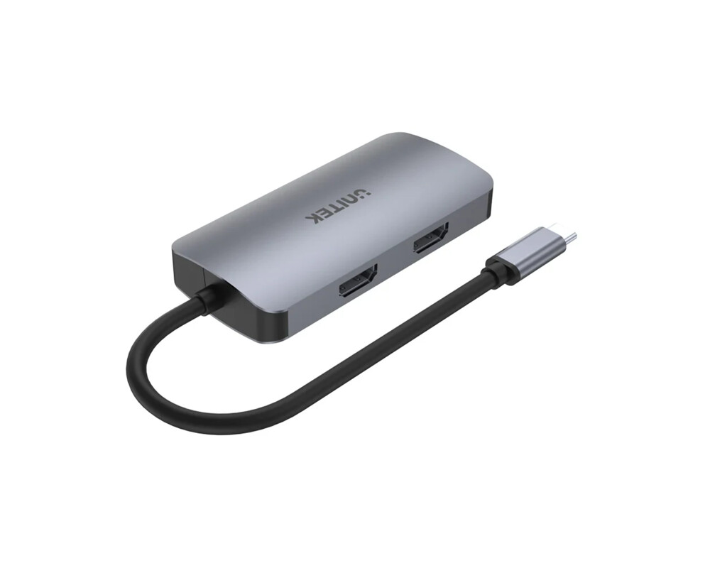 Докинг станция Unitek Docking Station Type-C 5-in-1 - uHUB P5 Trio D1051A - USB-C PD100W x 1 2