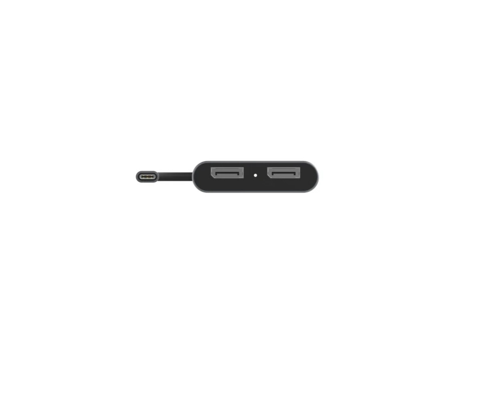 Адаптери Unitek Адаптер Adapter USB-C M to DisplayPort x 2 F - 8K@30Hz 3