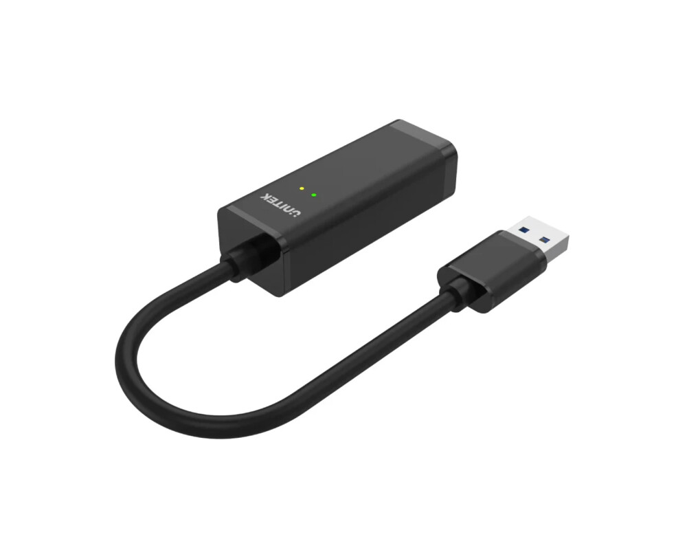 Адаптери Unitek адаптер USB to LAN 100Mbps black... 2