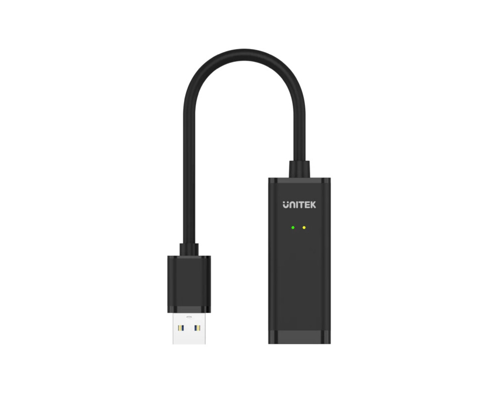 Адаптери Unitek адаптер USB to LAN 100Mbps black... 3