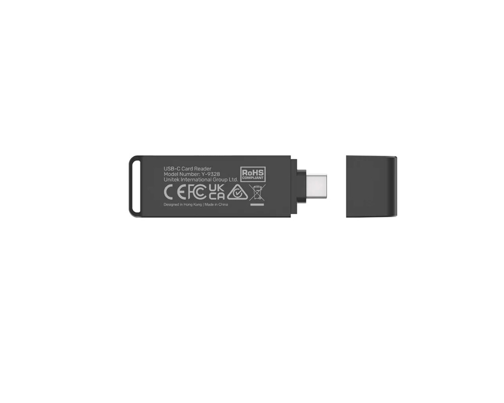 Четец за карти Unitek Card Reader USB-C - Y-9328 3
