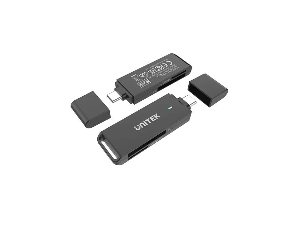 Четец за карти Unitek Card Reader USB-C - Y-9328 5