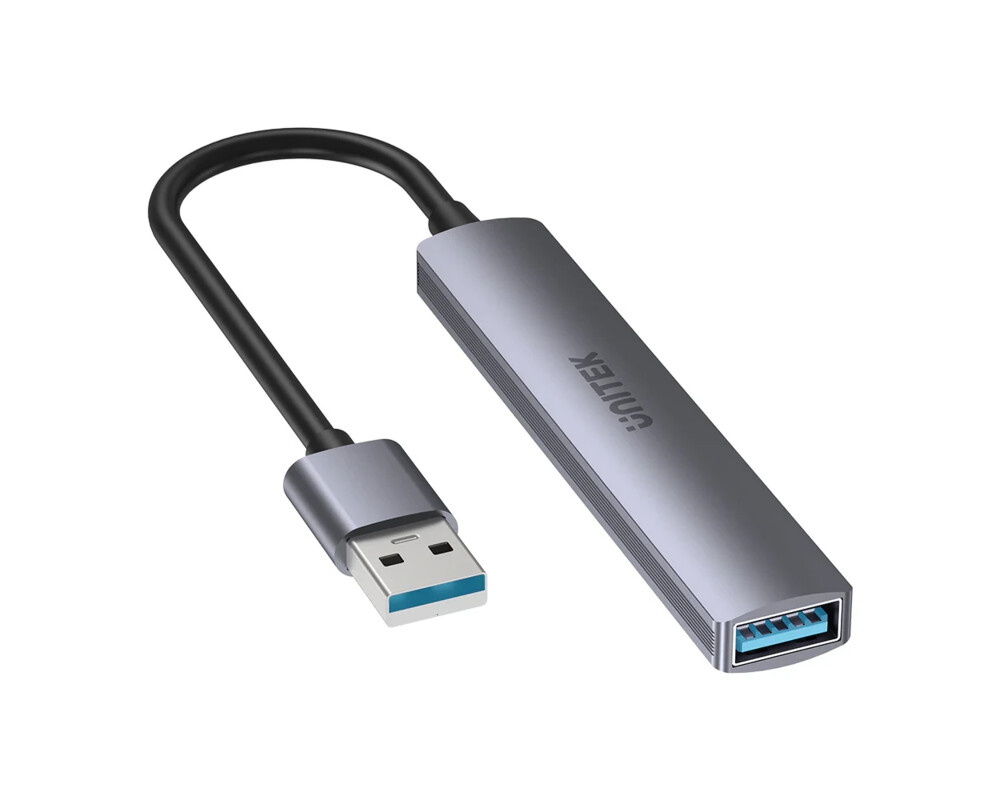 USB хъб Unitek USB3.0/2.0 HUB 4 port uHUB Q4 - USB-A input - USB3.0 x 1 2
