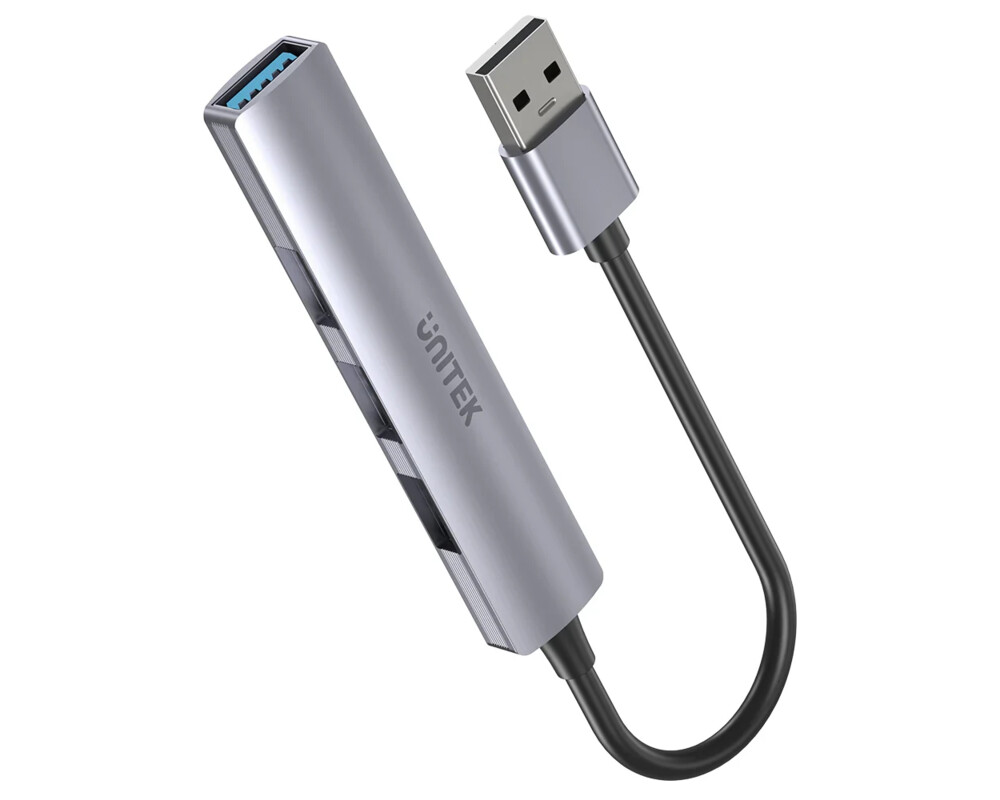 USB хъб Unitek USB3.0/2.0 HUB 4 port uHUB Q4 - USB-A input - USB3.0 x 1 5