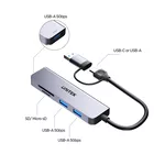 USB хъб Unitek HUB USB-C/USB-A 3 port uHUB P5+ - USB3.0 x 3 3