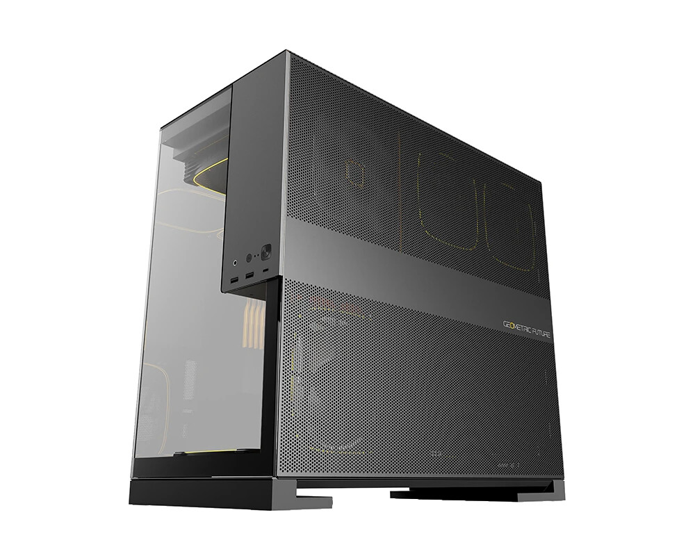 Кутия Geometric Future EATX - Model 5 Black/Gr... 3