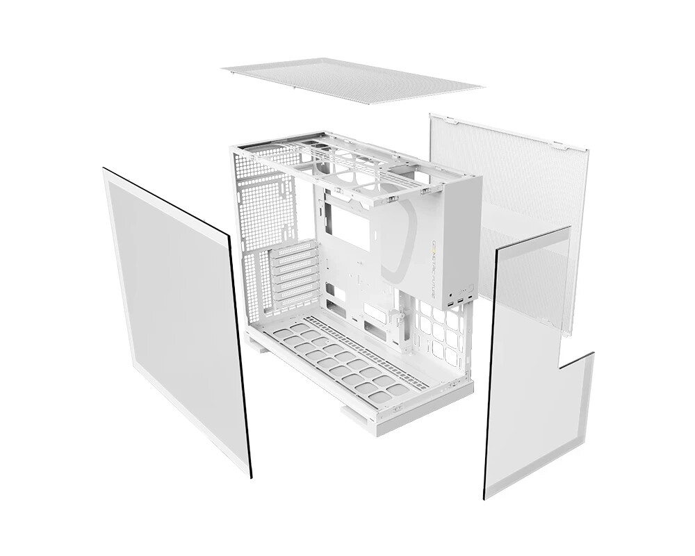 Кутия Geometric Future EATX - Model 5 White -... 5