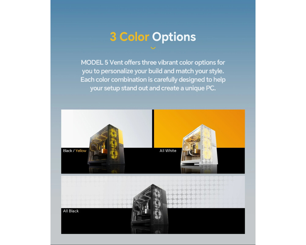 Кутия Geometric Future EATX - Model 5 Vent Whi... 31