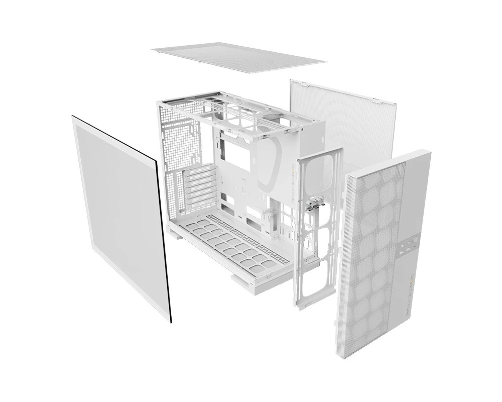Кутия Geometric Future EATX - Model 5 Vent Whi... 4