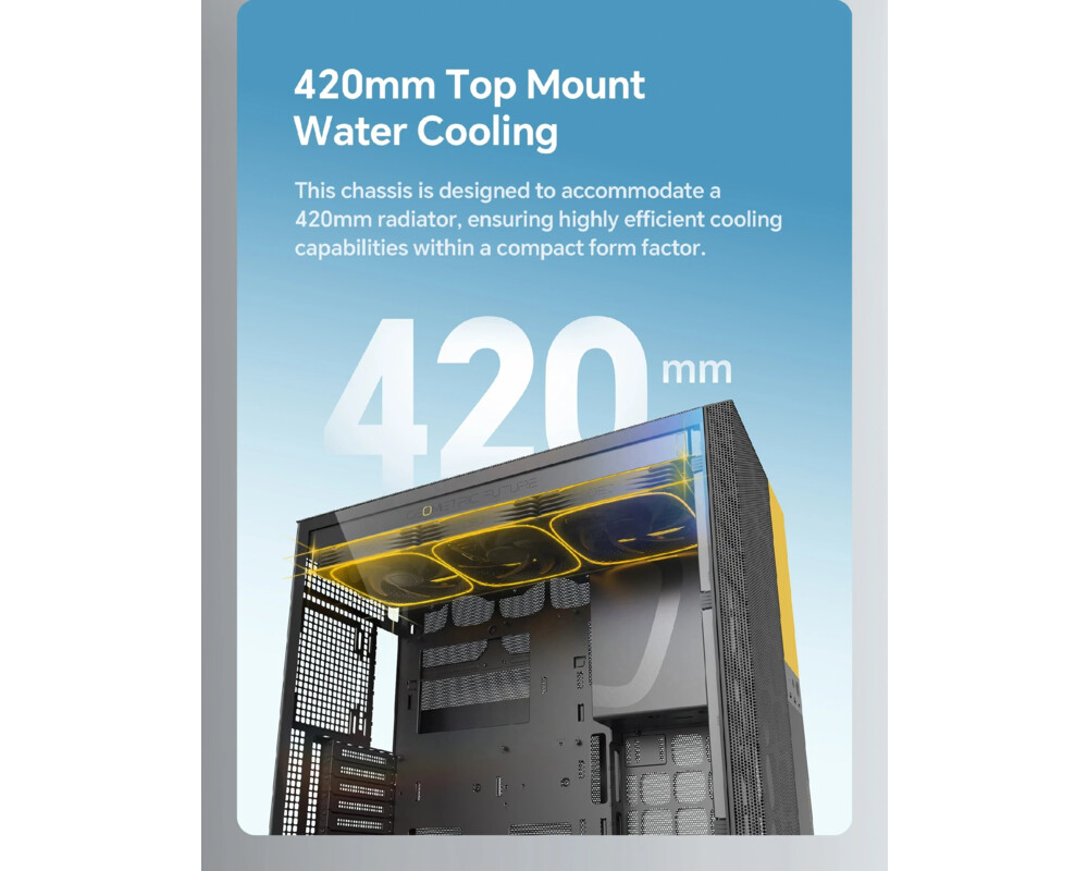 Кутия Geometric Future EATX - Model 5 Vent Whi... 19