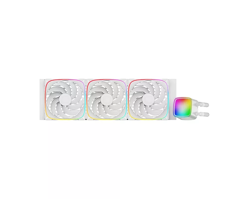 Охладител за процесор Geometric Future - Eskimo Pro 420 White - Addressable RGB 5