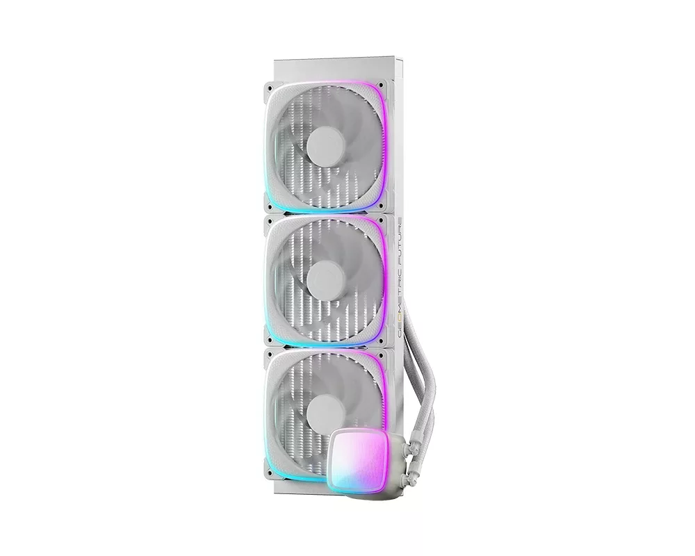 Охладител за процесор Geometric Future - Eskimo Pro 420 White - Addressable RGB 6
