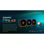 Охладител за процесор Geometric Future - Eskimo Pro 420 White - Addressable RGB 9