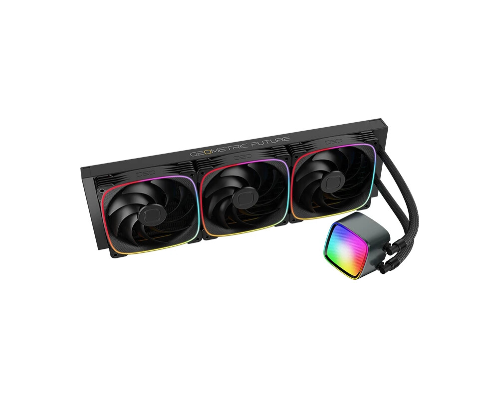 Охладител за процесор Geometric Future - Eskimo Pro 420 Black - Addressable RGB 5