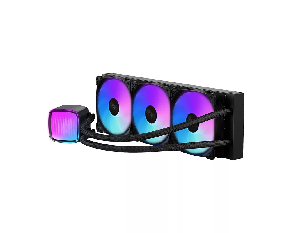 Охладител за процесор Geometric Future - Eskimo Pro 360 Black - Addressable RGB 4