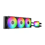 <span>Охладител за процесор</span> Geometric Future - Eskimo Pro 360 Black - Addressable RGB <span class='catalog-num-in-name'>GEO-ESKIMO-PRO-36B</span> - 