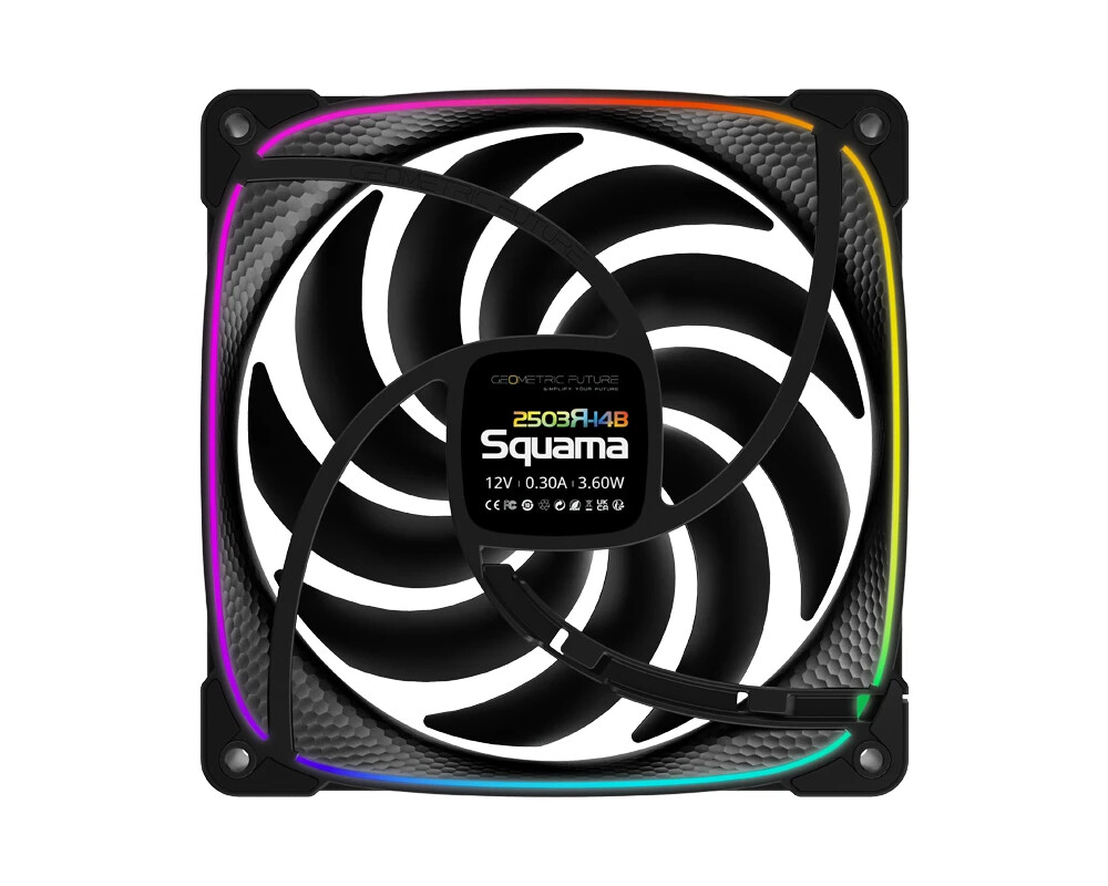 Вентилатор Geometric Future Комплект вентилатори Pack 3-in-1 140 mm 7