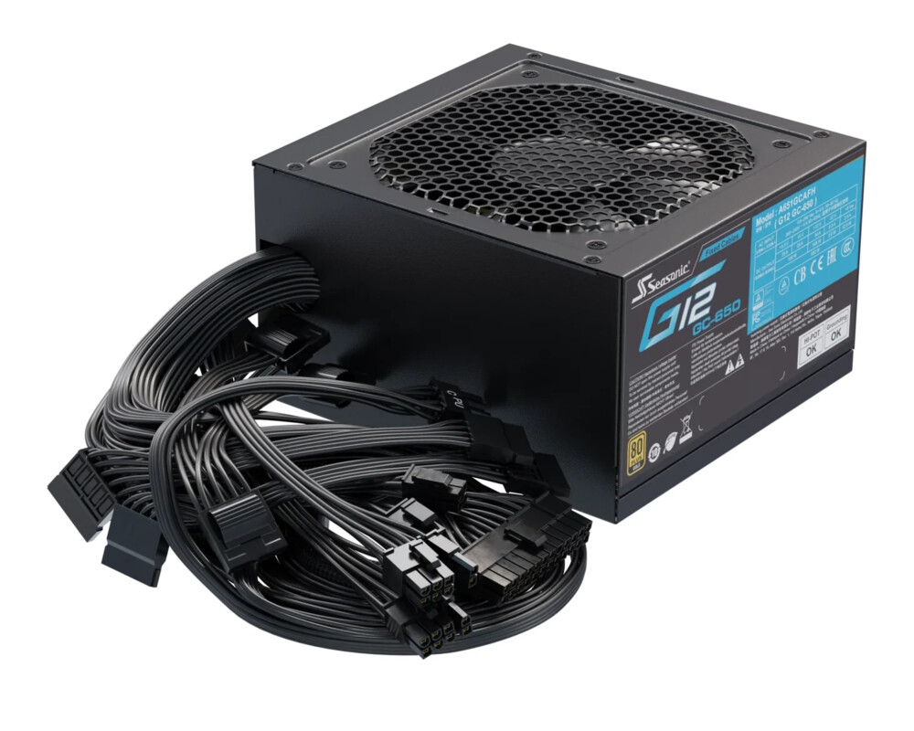 Захранване Seasonic 650W Gold - G12 GC-650 V2 - SSP...