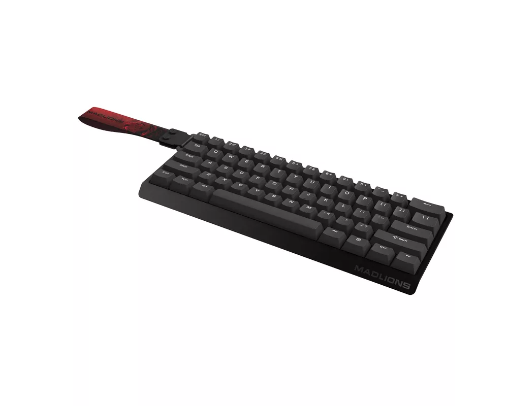 Клавиатура Madlions професионална геймърска механична клавиатура Professional Gaming Mechanical Keyboard MAD 60 HE Flagship - 8K 3