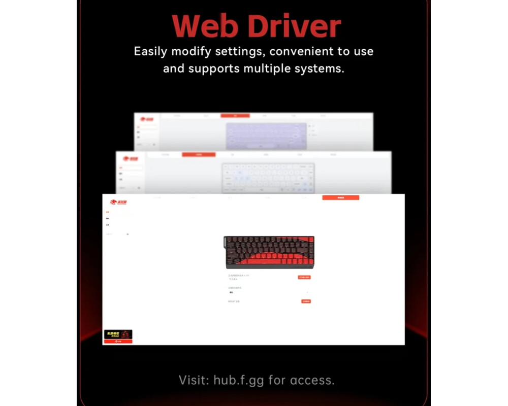 Клавиатура Madlions професионална геймърска механична клавиатура Professional Gaming Mechanical Keyboard MAD 60 HE RGB - 1K 13