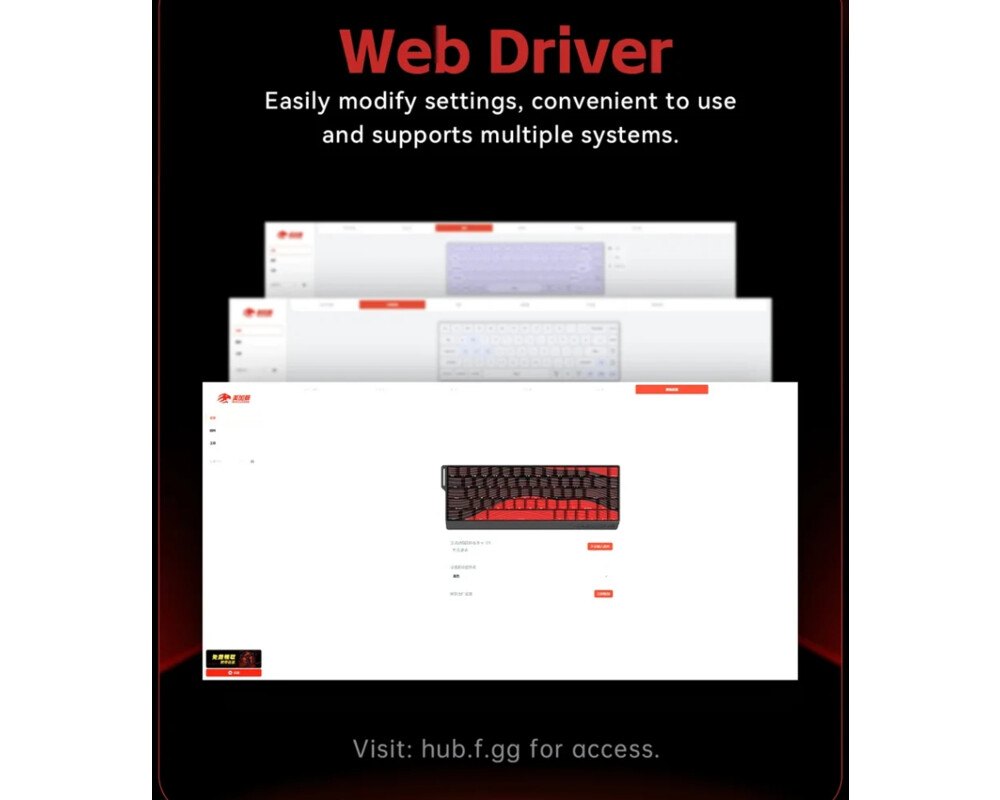 Клавиатура Madlions професионална геймърска механична клавиатура Professional Gaming Mechanical Keyboard MAD 60 HE RGB - 1K 8