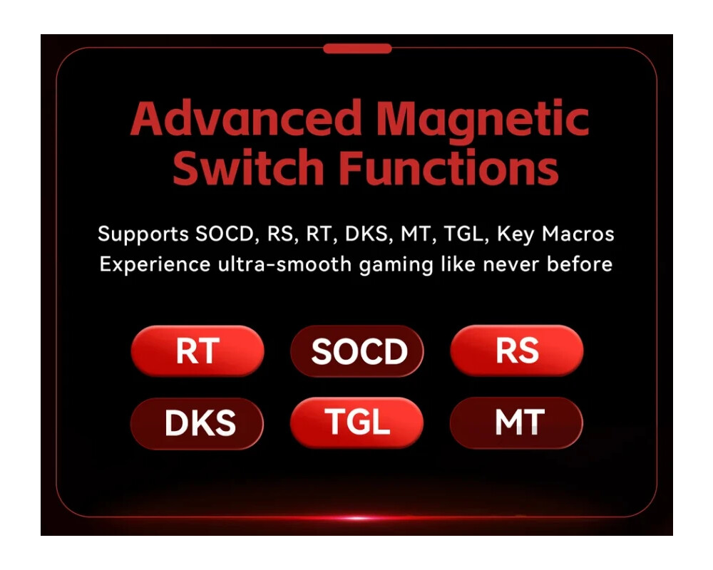 Клавиатура Madlions професионална геймърска механична клавиатура Professional Gaming Mechanical Keyboard MAD 60 HE RGB - 1K 10