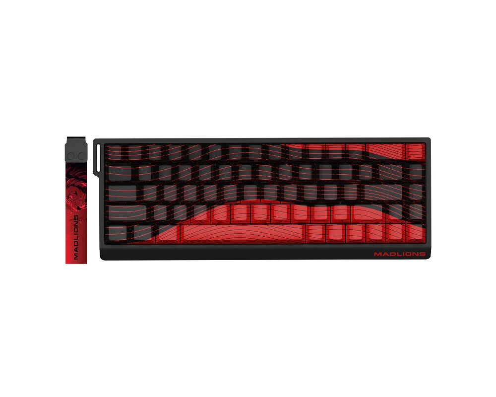 Клавиатура Madlions професионална геймърска механична клавиатура Professional Gaming Mechanical Keyboard MAD 68 R - 8K 6