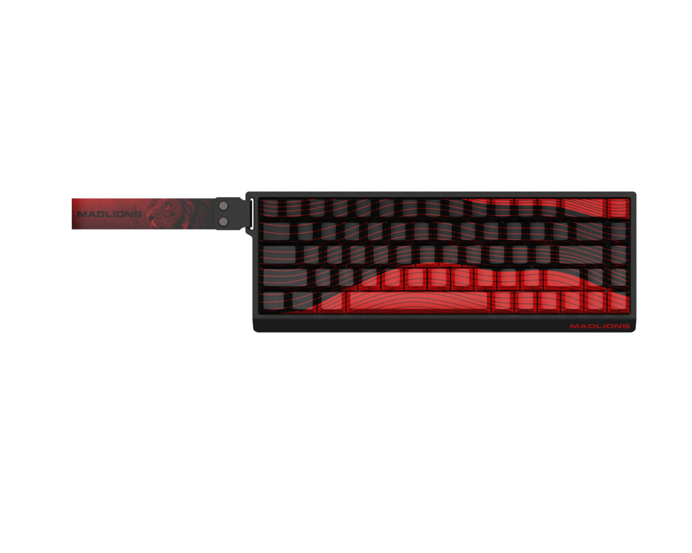 Клавиатура Madlions професионална геймърска механична клавиатура Professional Gaming Mechanical Keyboard MAD 68 R - 8K 7
