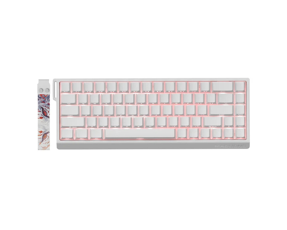 Клавиатура Madlions професионална геймърска механична клавиатура Professional Gaming Mechanical Keyboard MAD 68 HE RGB - 1K 2